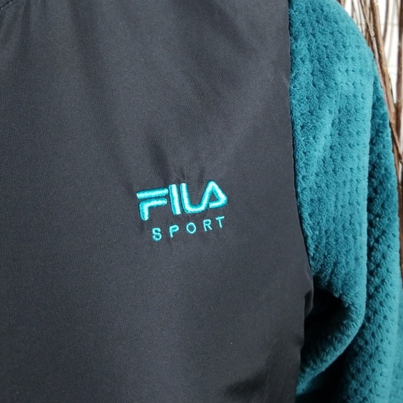 SOLD-Fila Sport Zip Up Jacket Sz L - Picture 2 of 5